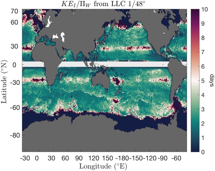 Global Estimates Of The Energy Transfer From The Wind To The Ocean