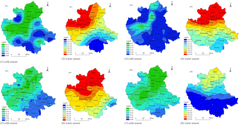 Research On The Spatial And Temporal Patterns Of Ozone Concentration