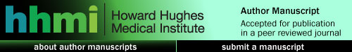 Logo of Howard Hughes Medical Institute Author Manuscripts