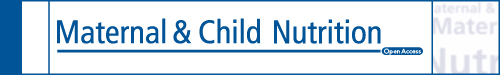 Logo of Maternal &#x0026; Child Nutrition