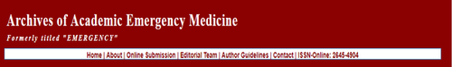 Archives of Academic Emergency Medicine logo