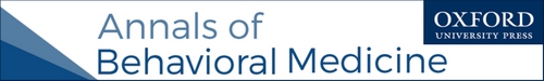 Annals of Behavioral Medicine: A Publication of the Society of Behavioral Medicine logo