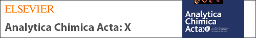 Analytica Chimica Acta: X logo