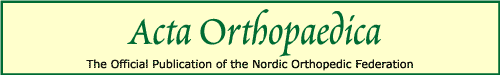 Acta Orthopaedica logo