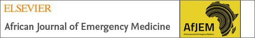 African Journal of Emergency Medicine logo