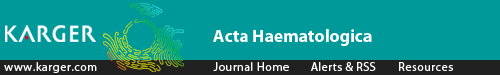 Acta Haematologica logo