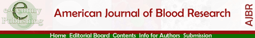 American Journal of Blood Research logo