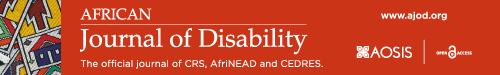 African Journal of Disability logo