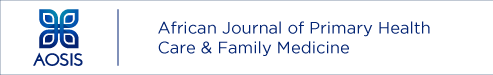 African Journal of Primary Health Care & Family Medicine logo