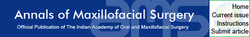 Annals of Maxillofacial Surgery logo