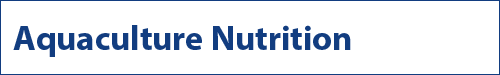 Aquaculture Nutrition logo