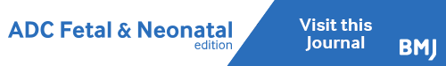 Archives of Disease in Childhood. Fetal and Neonatal Edition logo