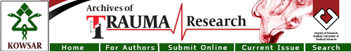 Archives of Trauma Research logo