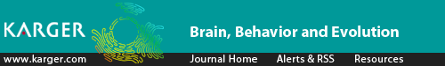 Brain, Behavior and Evolution logo