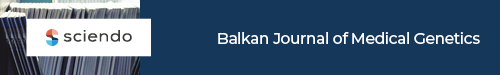 Balkan Journal of Medical Genetics : BJMG logo