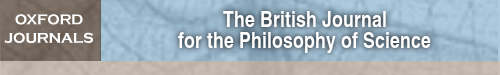 The British Journal for the Philosophy of Science logo