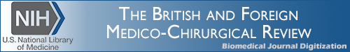 The British and Foreign Medico-Chirurgical Review logo