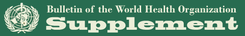 Bulletin of the World Health Organization. Supplement logo