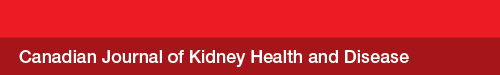 Canadian Journal of Kidney Health and Disease logo