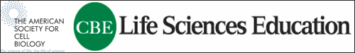 CBE Life Sciences Education logo