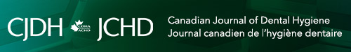 Canadian Journal of Dental Hygiene logo