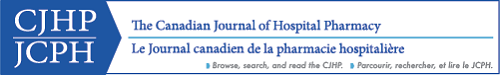 The Canadian Journal of Hospital Pharmacy logo