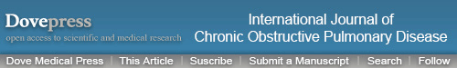 International Journal of Chronic Obstructive Pulmonary Disease logo