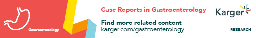 Case Reports in Gastroenterology logo