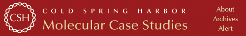 Cold Spring Harbor Molecular Case Studies logo