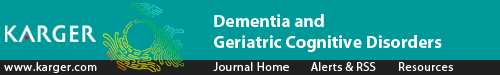 Dementia and Geriatric Cognitive Disorders logo