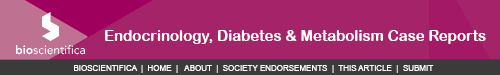 Endocrinology, Diabetes & Metabolism Case Reports logo