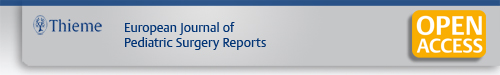 European Journal of Pediatric Surgery Reports logo