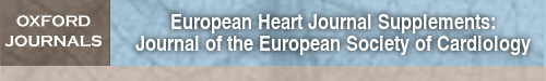 European Heart Journal Supplements: Journal of the European Society of Cardiology logo