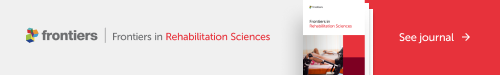 Frontiers in Rehabilitation Sciences logo