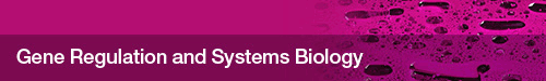 Gene Regulation and Systems Biology logo