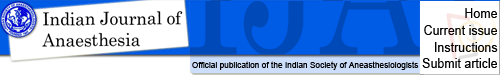 Indian Journal of Anaesthesia logo