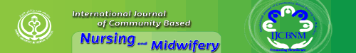 International Journal of Community Based Nursing and Midwifery logo