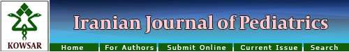 Iranian Journal of Pediatrics logo