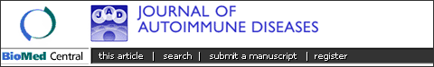 Journal of Autoimmune Diseases logo