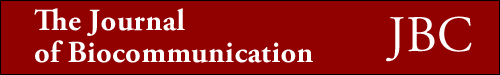 The Journal of Biocommunication logo