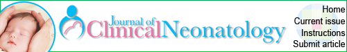 Journal of Clinical Neonatology logo