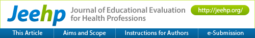 Journal of Educational Evaluation for Health Professions logo