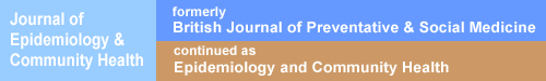 Journal of Epidemiology and Community Health logo