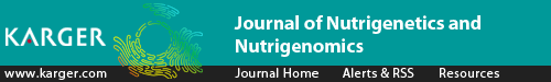 Journal of Nutrigenetics and Nutrigenomics logo