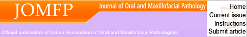 Journal of Oral and Maxillofacial Pathology : JOMFP logo