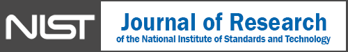 Journal of Research of the National Bureau of Standards logo