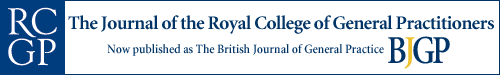 The Journal of the Royal College of General Practitioners logo