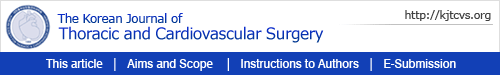 The Korean Journal of Thoracic and Cardiovascular Surgery logo