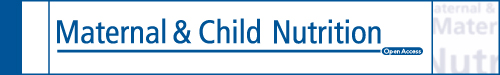 Maternal & Child Nutrition logo