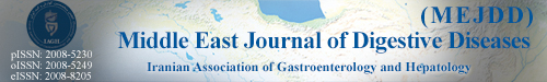 Middle East Journal of Digestive Diseases logo